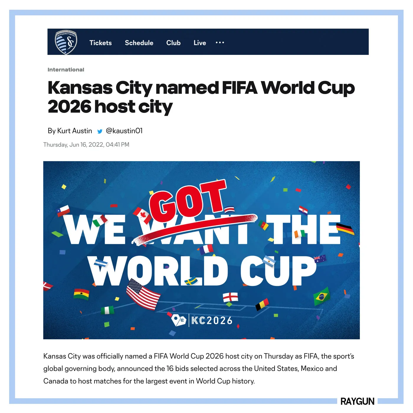 Kansas City Is A Keeper Navy