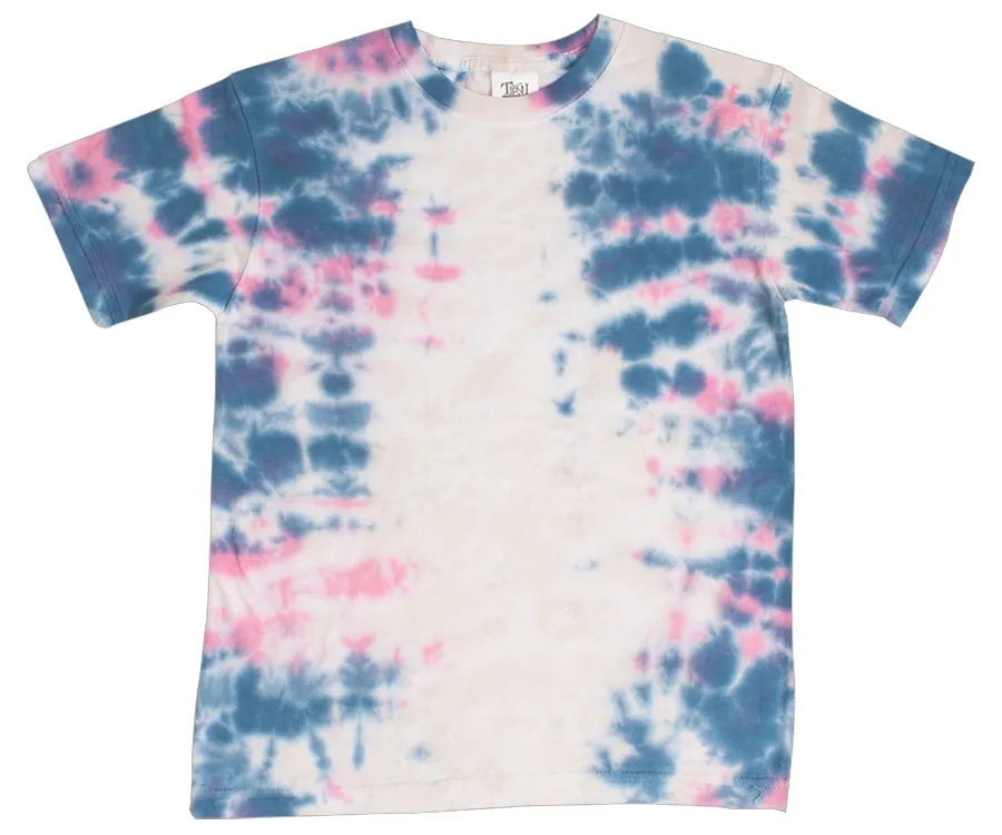 Kids Tie-Dye Short Sleeve T-Shirt (Style # 117)