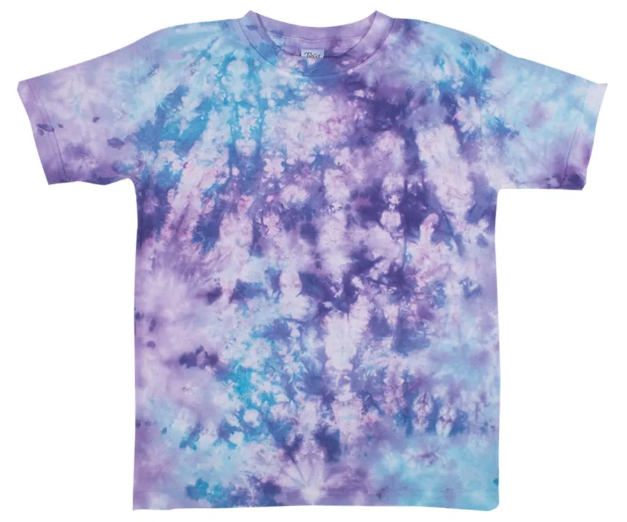 Kids Tie-Dye Short Sleeve T-Shirt (Style # 117)