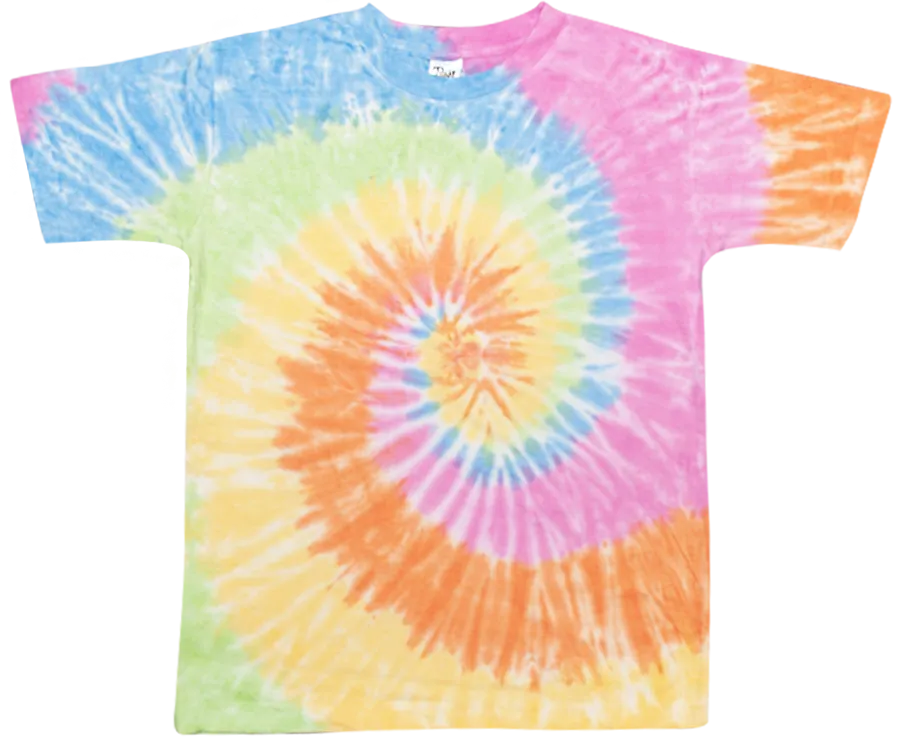 Kids Tie-Dye Short Sleeve T-Shirt (Style # 117)