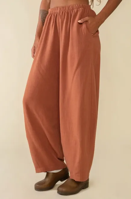 Linen Lantern Pant