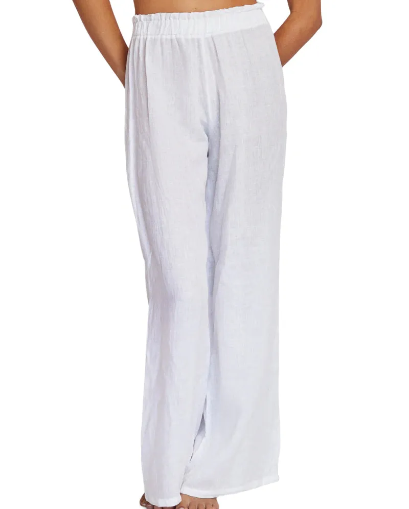 Linen Wrap-Linen Pant