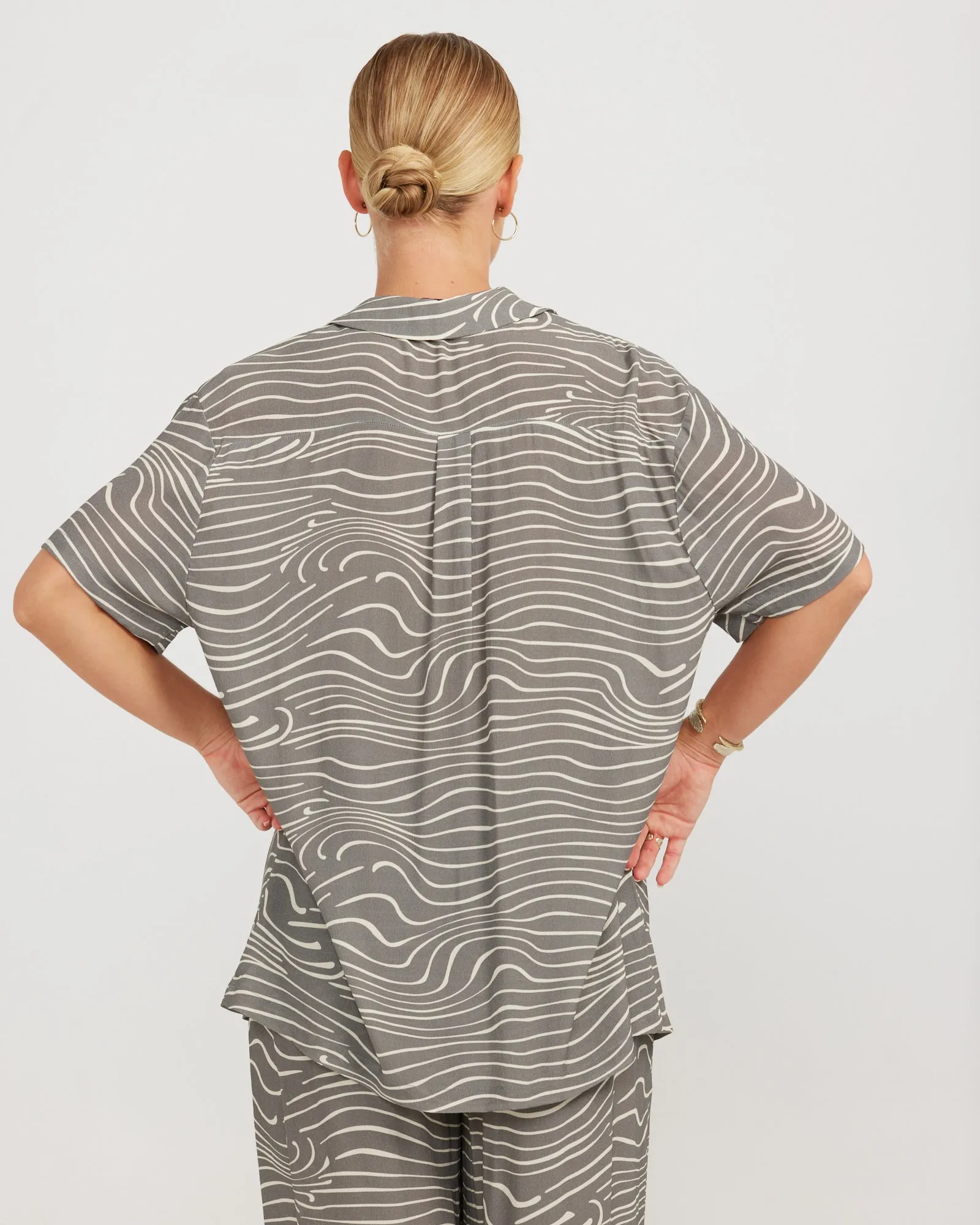 LOLA SHIRT - RETRO ZEBRA