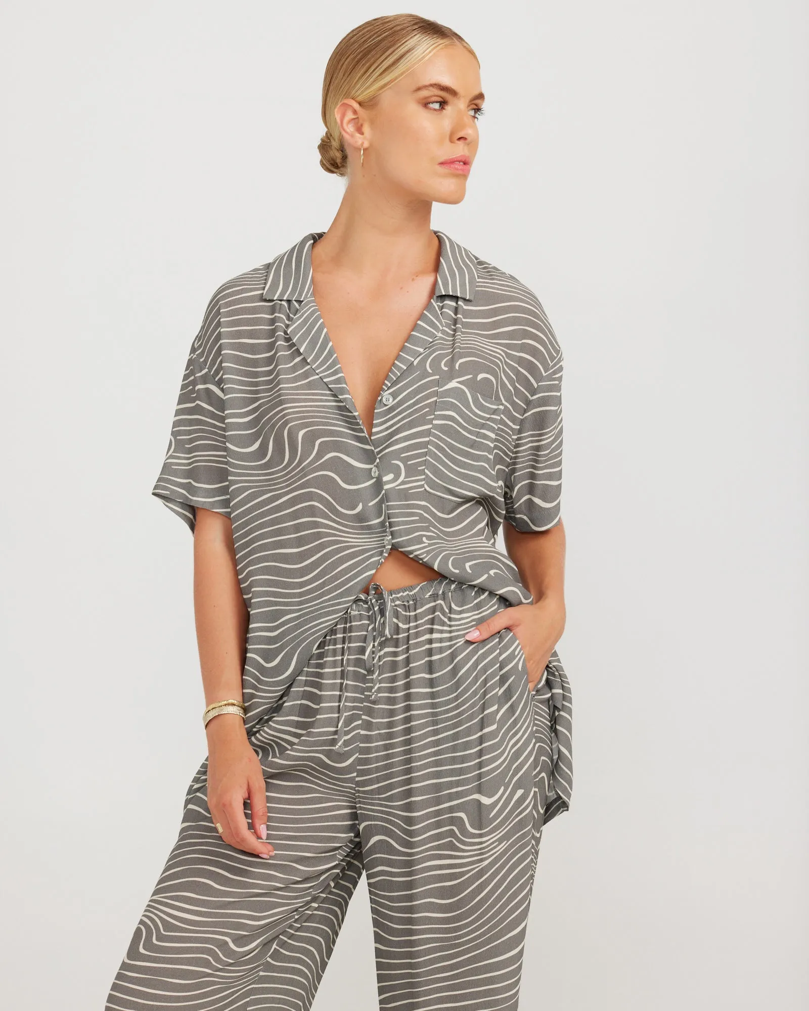 LOLA SHIRT - RETRO ZEBRA
