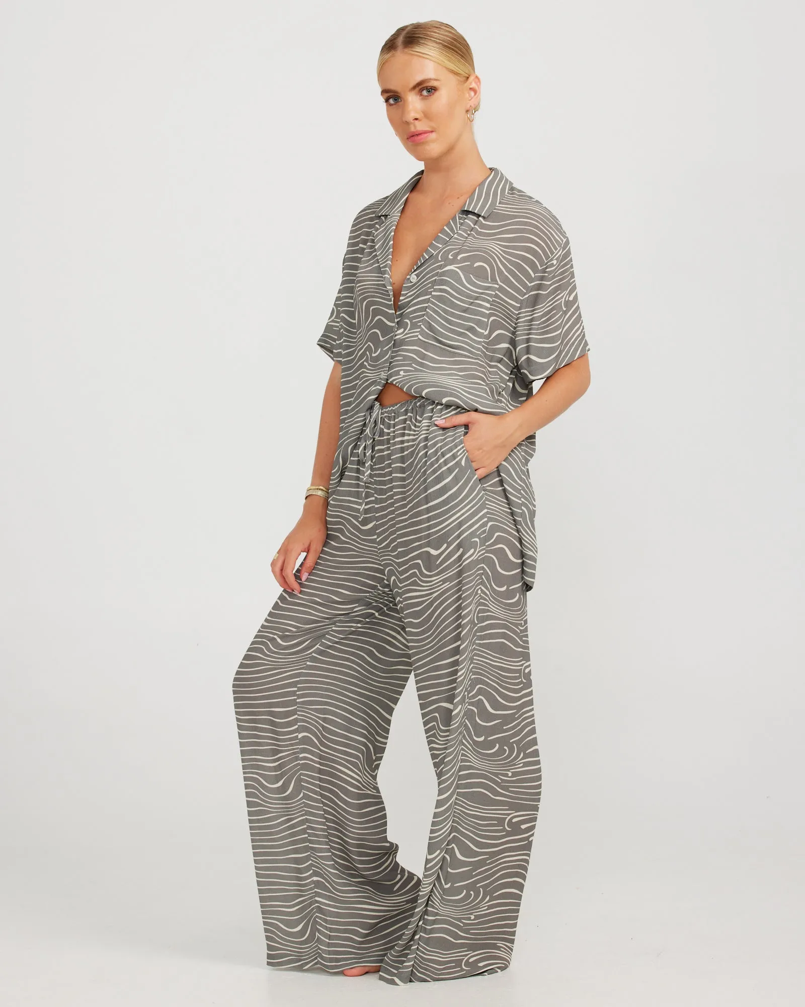 LOLA SHIRT - RETRO ZEBRA