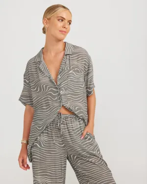 LOLA SHIRT - RETRO ZEBRA