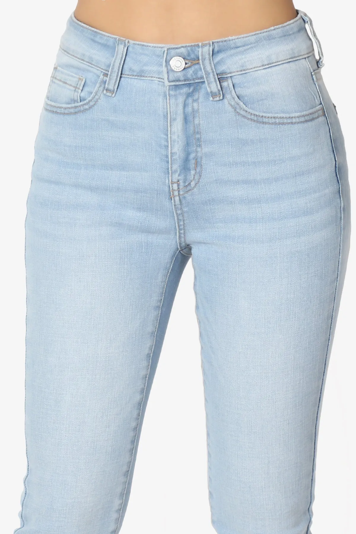 Louella High Rise Stretch Skinny Jeans in Super Light