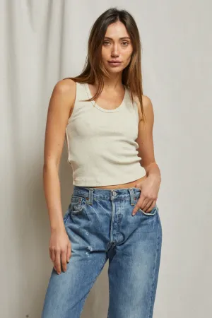 Maria V Neck Blondie Tank