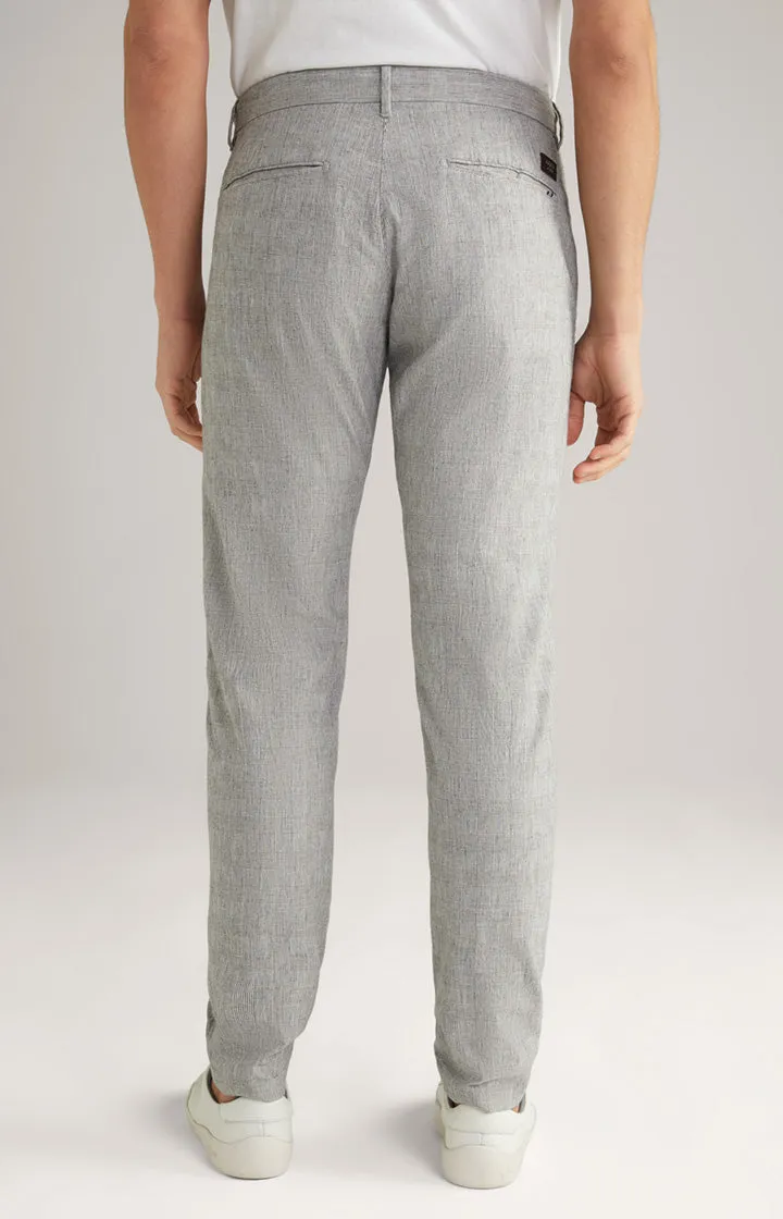 Maxton Cotton Glen Plaid Drawstring Trouser