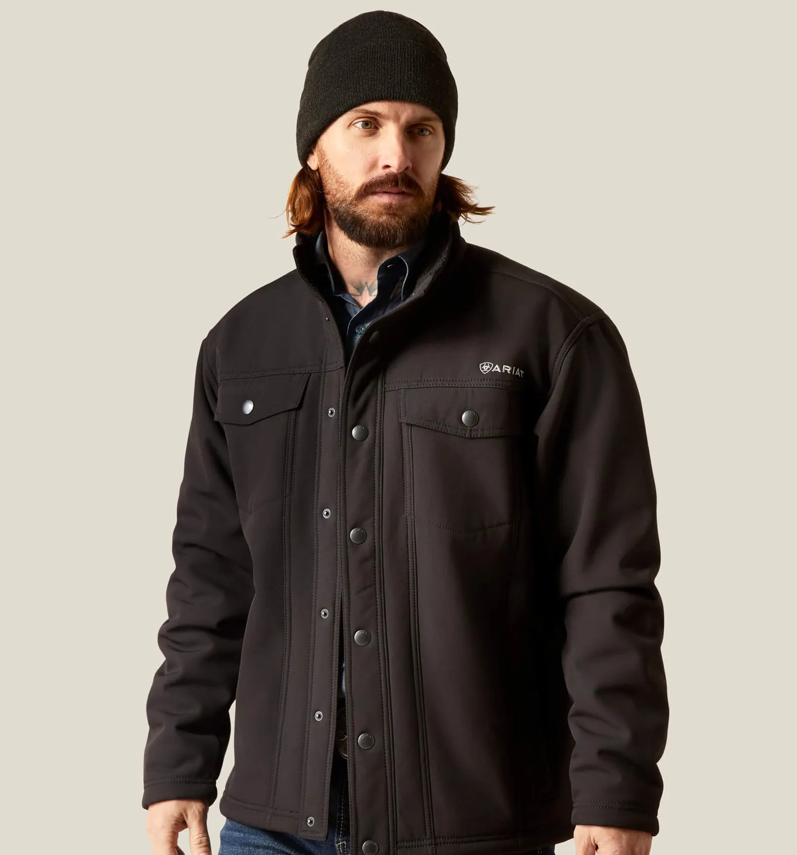 Men’s Ariat Vernon Black Sherpa 2.0