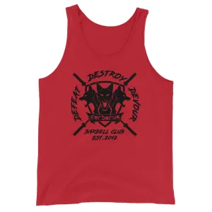 Men's Barbell Club Tank (Black Logo)