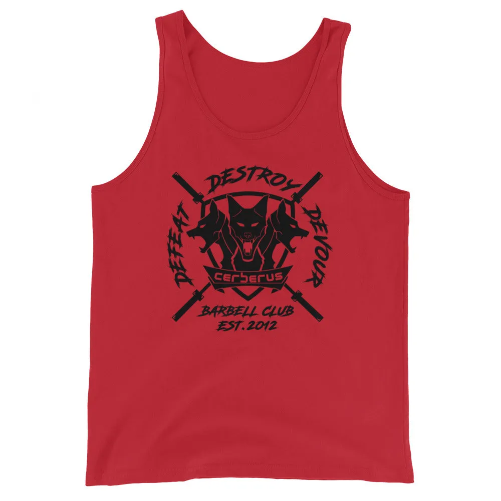 Men's Barbell Club Tank (Black Logo)