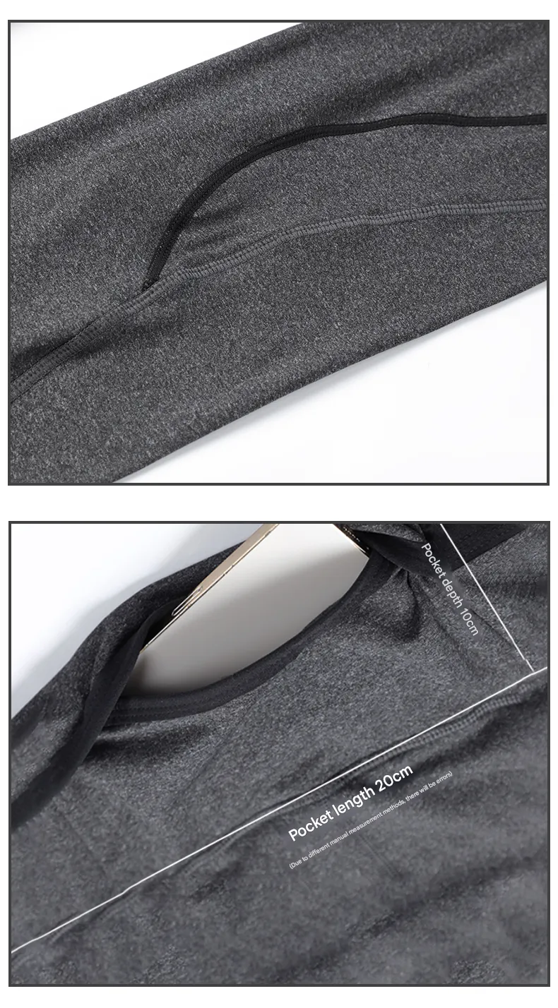Men's Fleece Sports Tights
