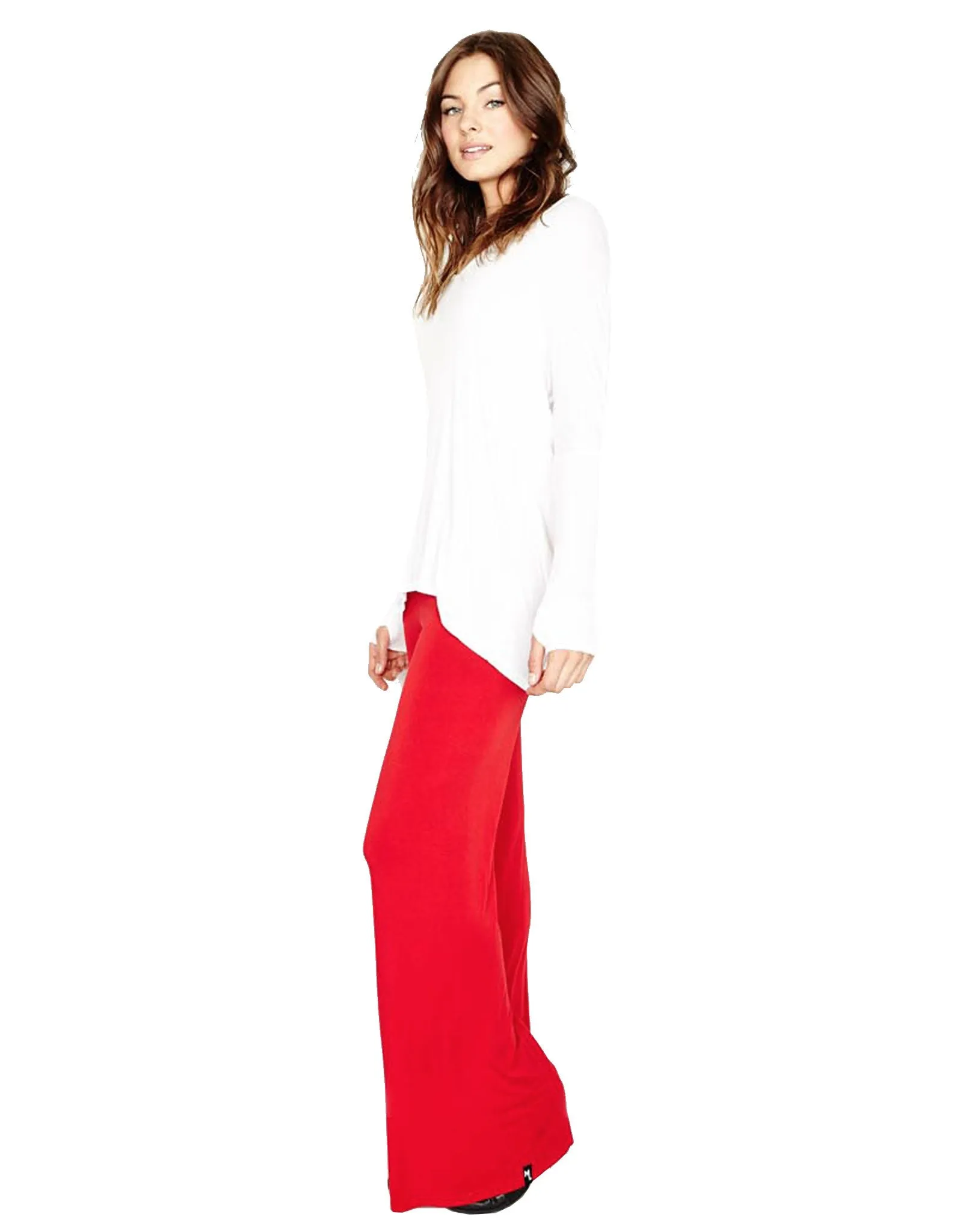 Michael Lauren Derby Wide Leg Pant