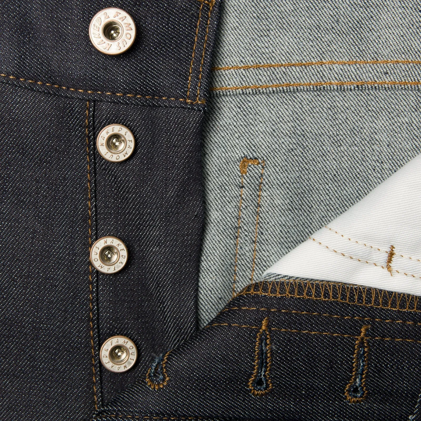Naked and Famous - Super Guy - Cashmere Blend Stretch Denim