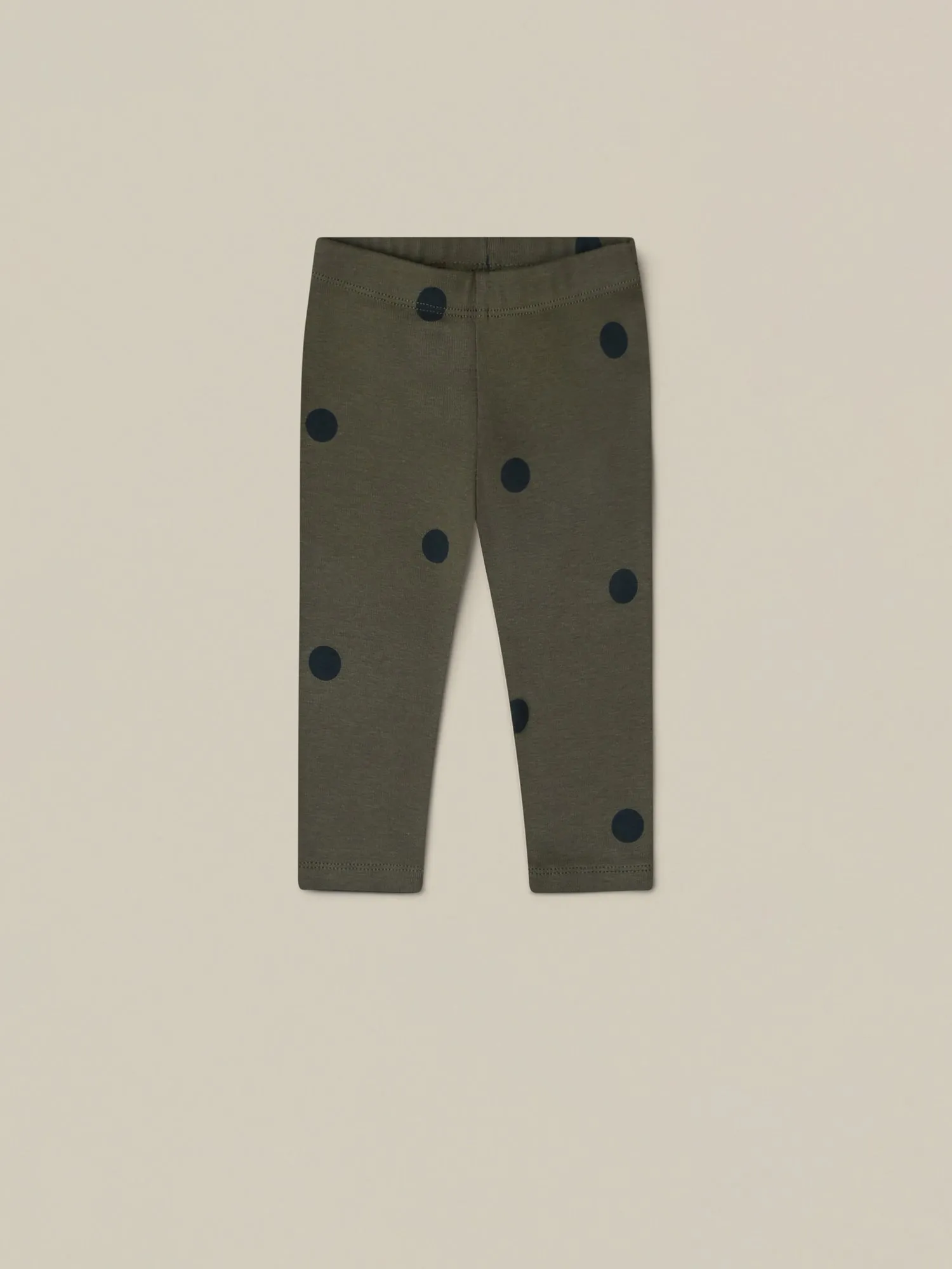 Olive Dots Leggings