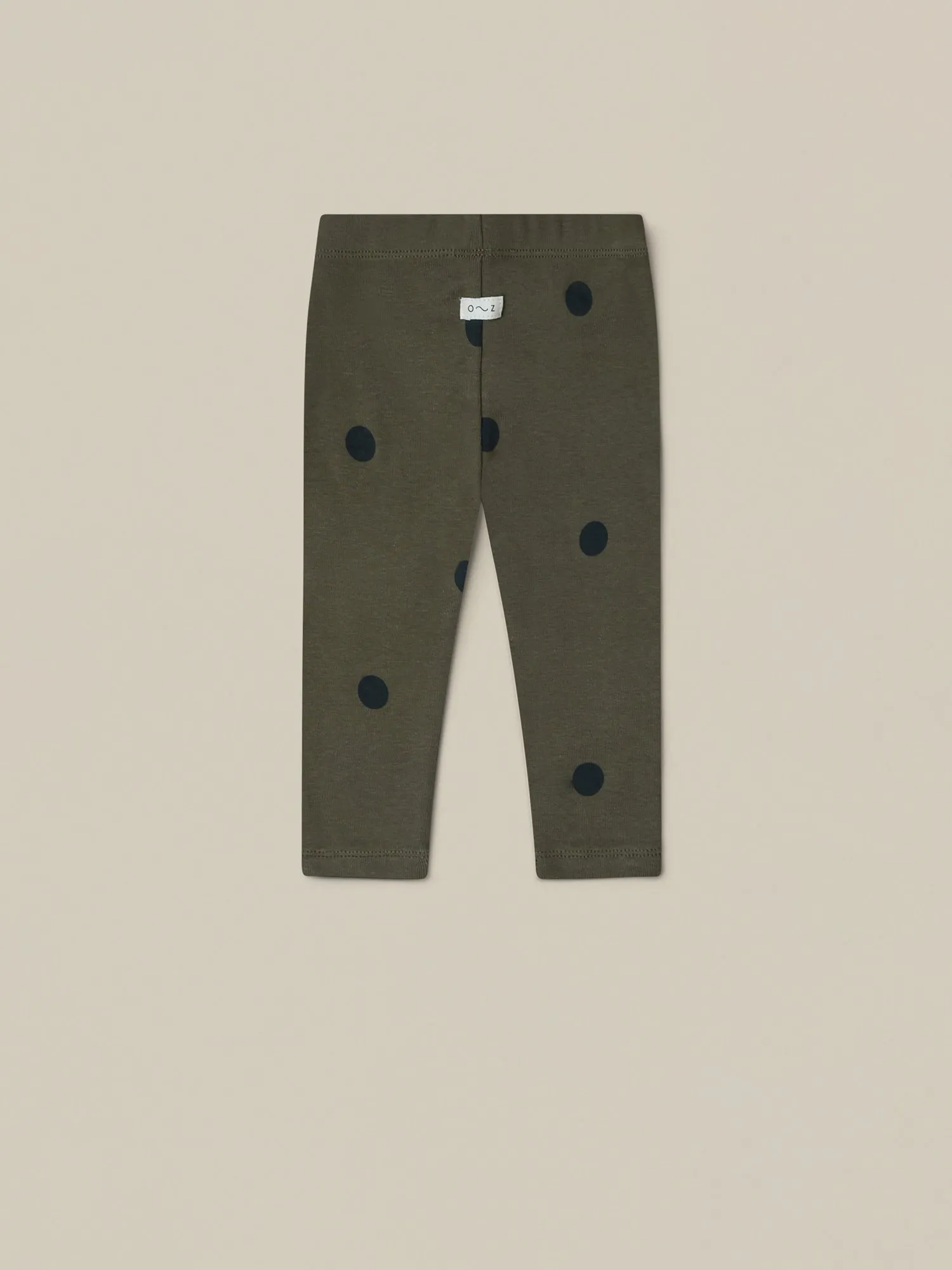 Olive Dots Leggings