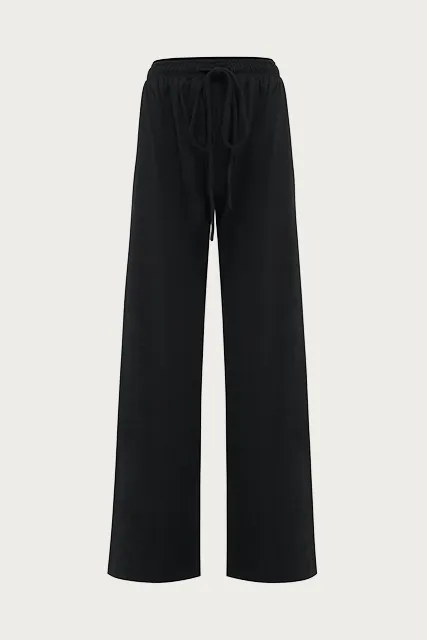 ORA SILK-WOOL LOUNGE PANT