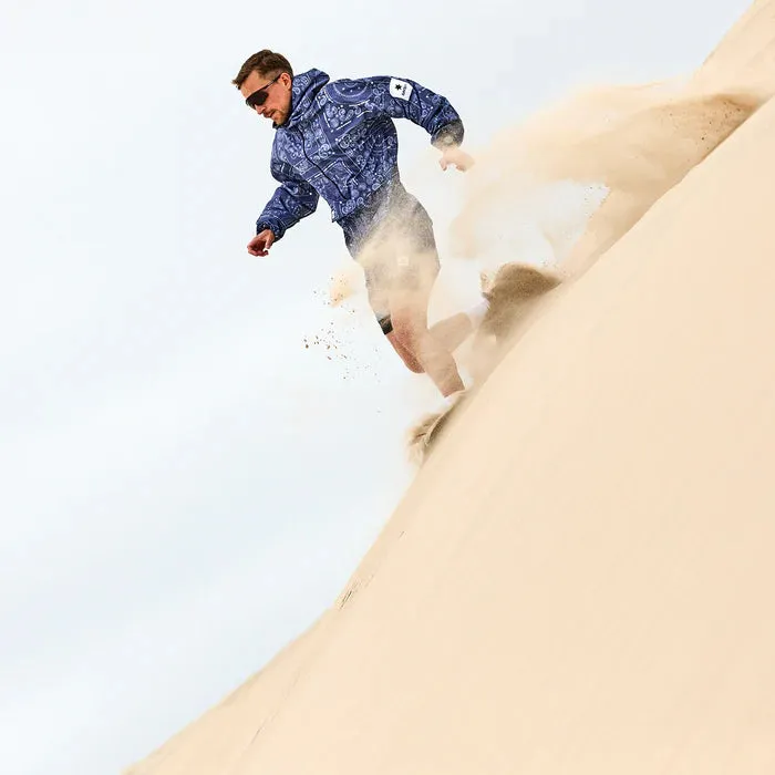 Paisley Pace Anorak | Blue Paisley