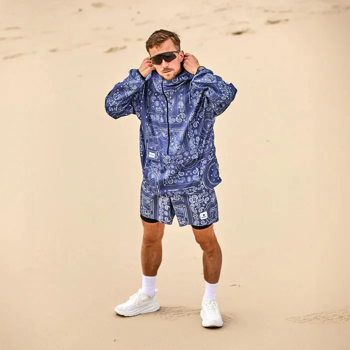 Paisley Pace Anorak | Blue Paisley