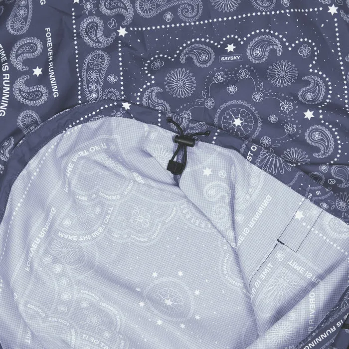 Paisley Pace Anorak | Blue Paisley