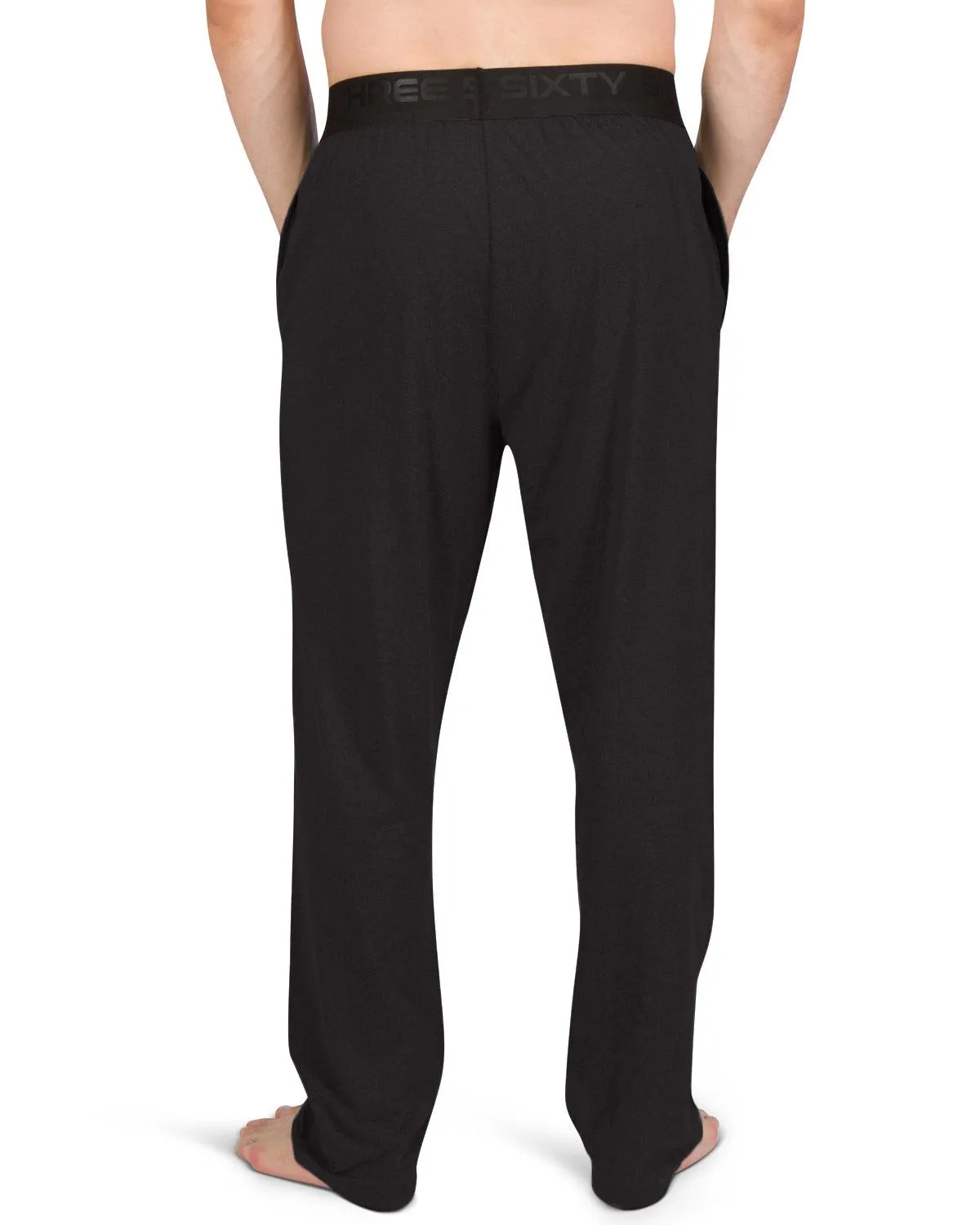 Performance Dry Fit Pajama Pants for Men - Stretch Lounge Pjs with Pockets, Tapered Fit
