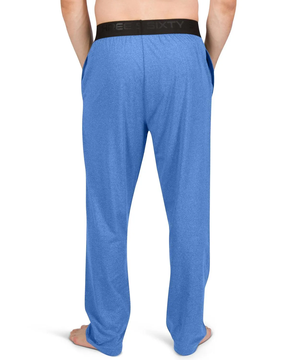 Performance Dry Fit Pajama Pants for Men - Stretch Lounge Pjs with Pockets, Tapered Fit