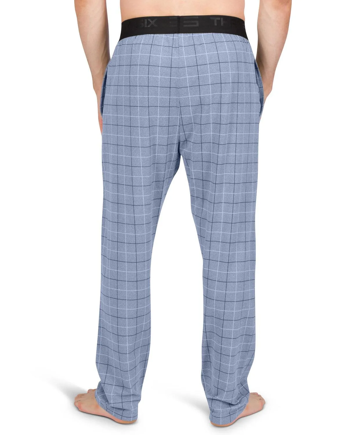 Performance Dry Fit Pajama Pants for Men - Stretch Lounge Pjs with Pockets, Tapered Fit