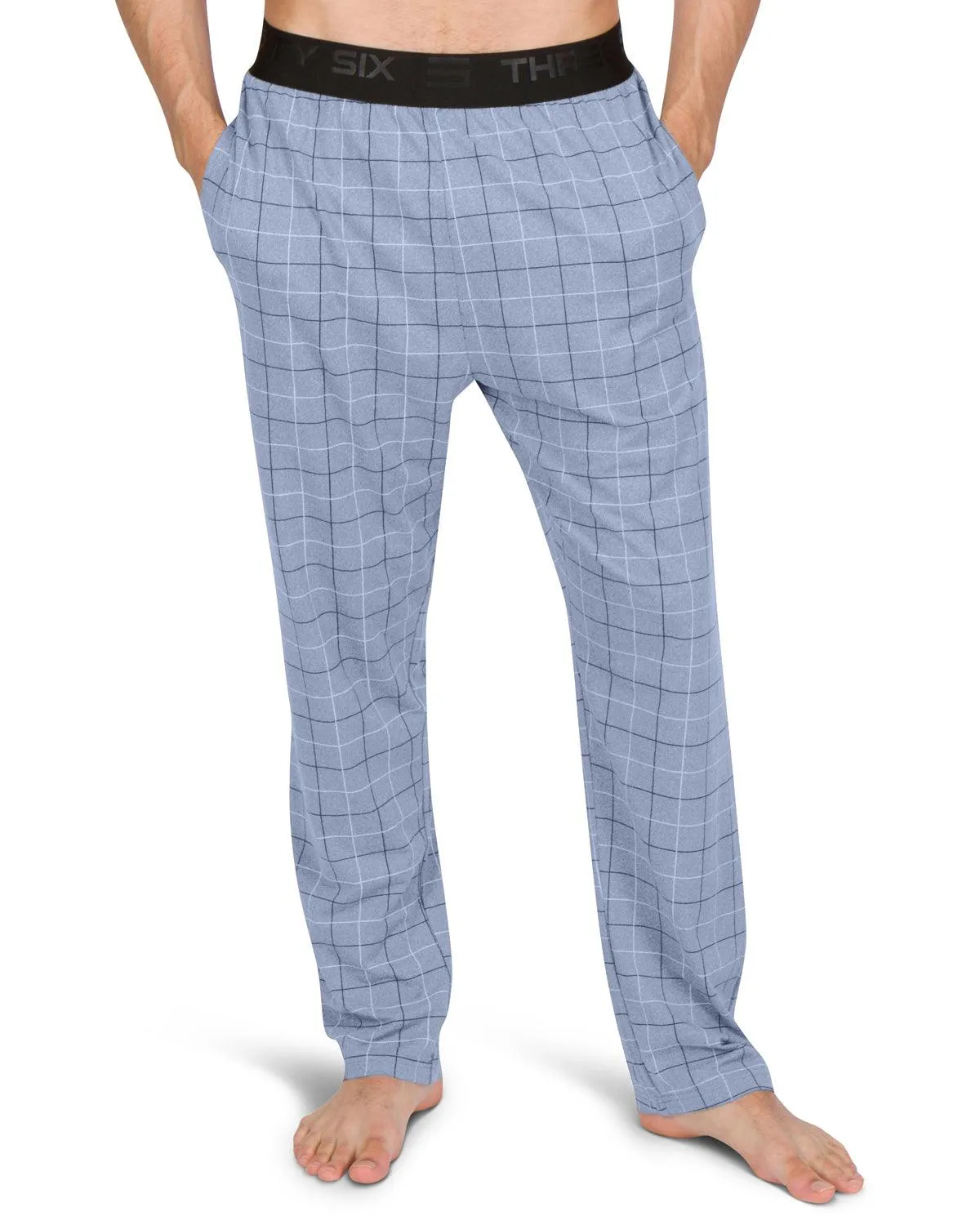 Performance Dry Fit Pajama Pants for Men - Stretch Lounge Pjs with Pockets, Tapered Fit