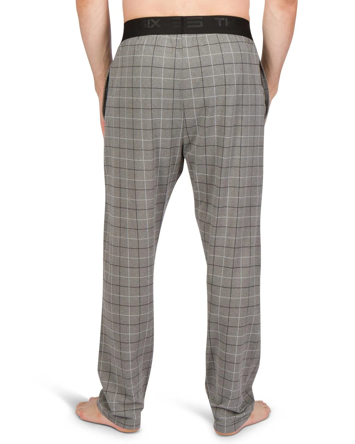 Performance Dry Fit Pajama Pants for Men - Stretch Lounge Pjs with Pockets, Tapered Fit