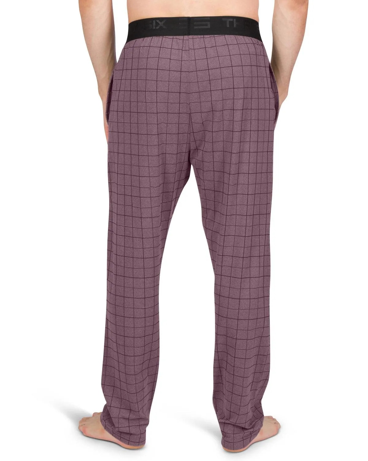 Performance Dry Fit Pajama Pants for Men - Stretch Lounge Pjs with Pockets, Tapered Fit