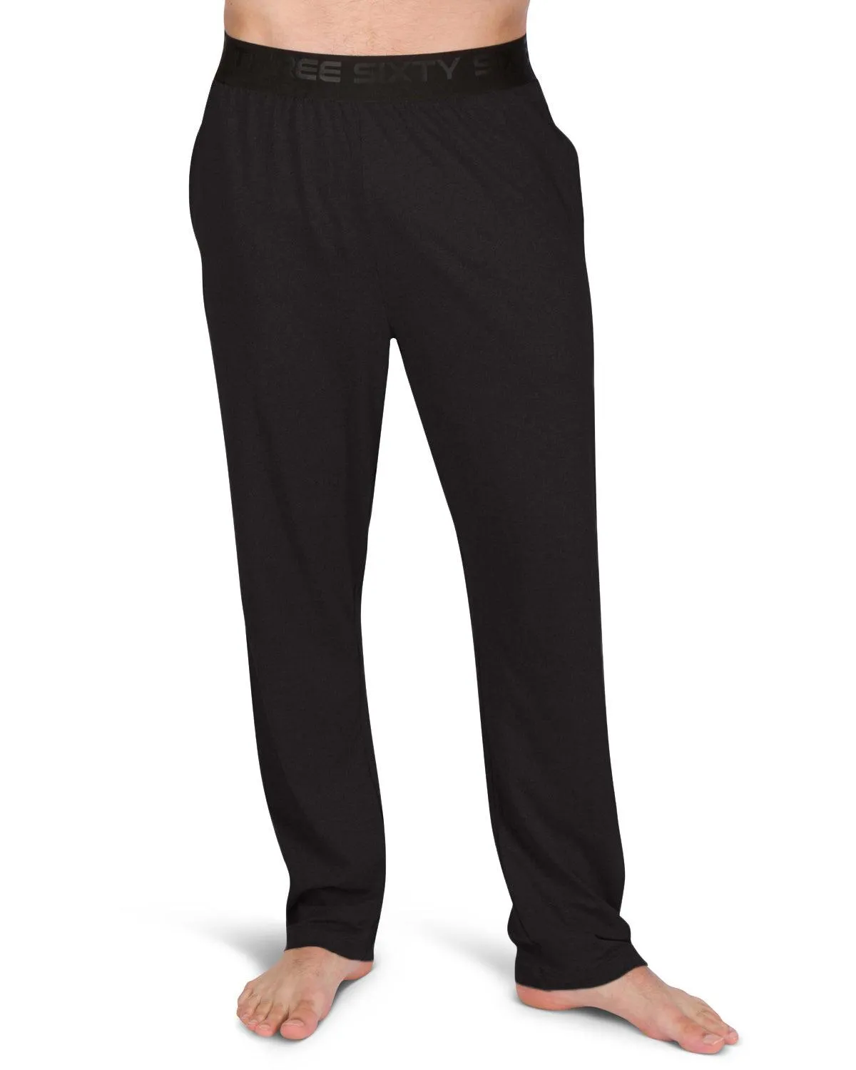 Performance Dry Fit Pajama Pants for Men - Stretch Lounge Pjs with Pockets, Tapered Fit
