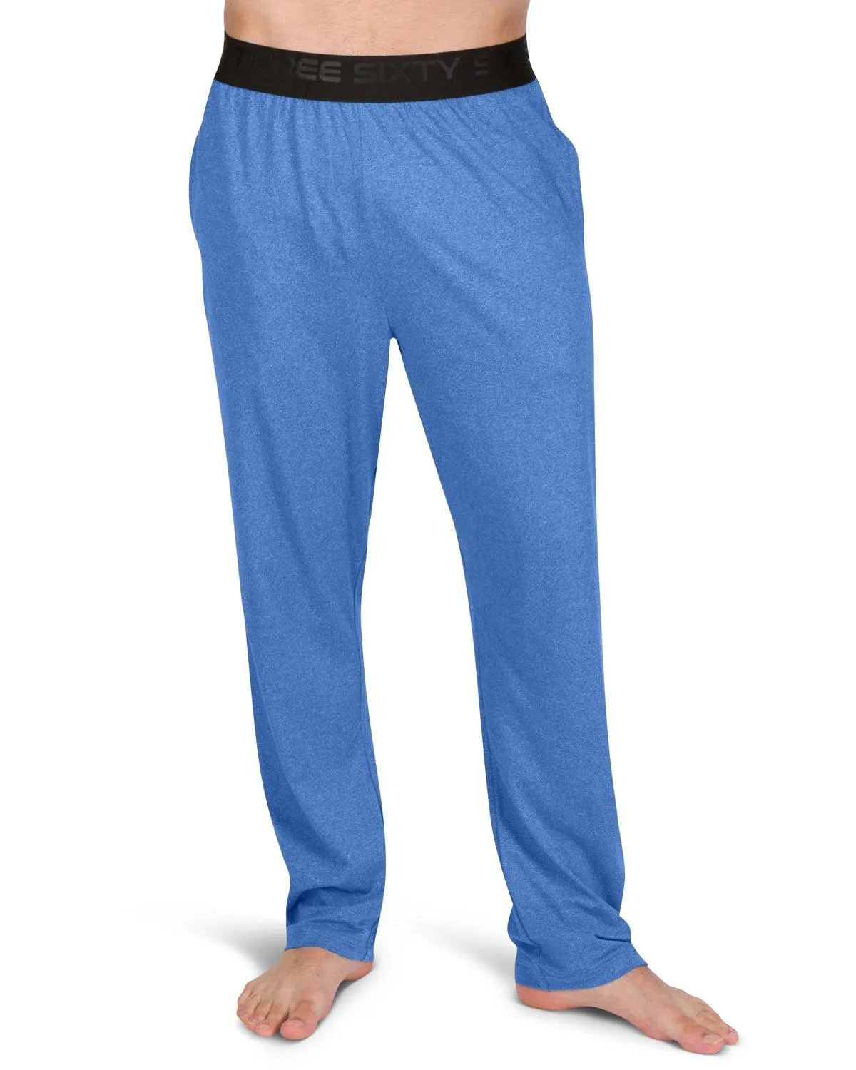Performance Dry Fit Pajama Pants for Men - Stretch Lounge Pjs with Pockets, Tapered Fit