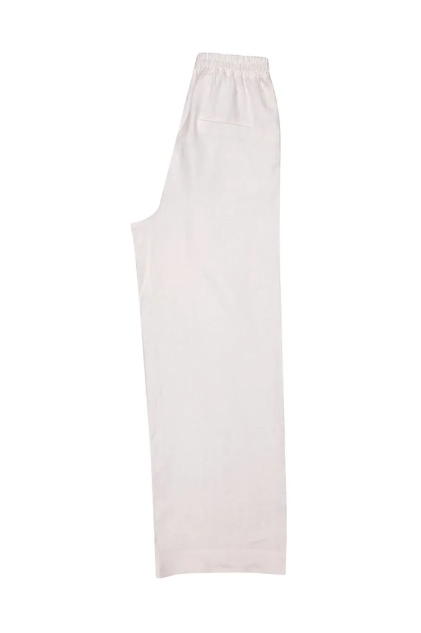 Perona   -   Womens-Bottoms-Trousers & Denims -Jeaselle-Pwa-Ss24-510-24-White