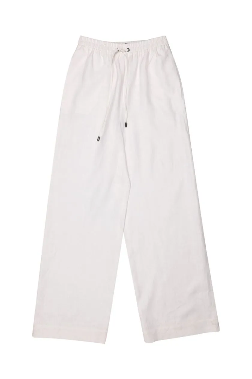 Perona   -   Womens-Bottoms-Trousers & Denims -Jeaselle-Pwa-Ss24-510-24-White