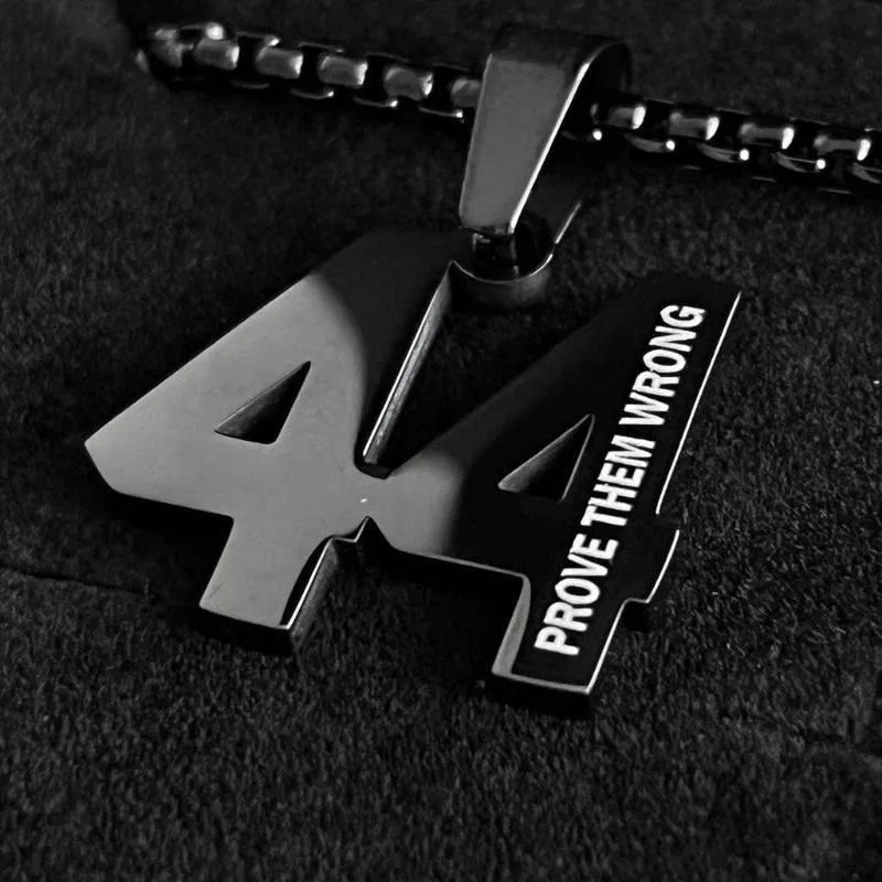 Personalized Number Pendant Athletic Jewelry – Stylish & Durable
