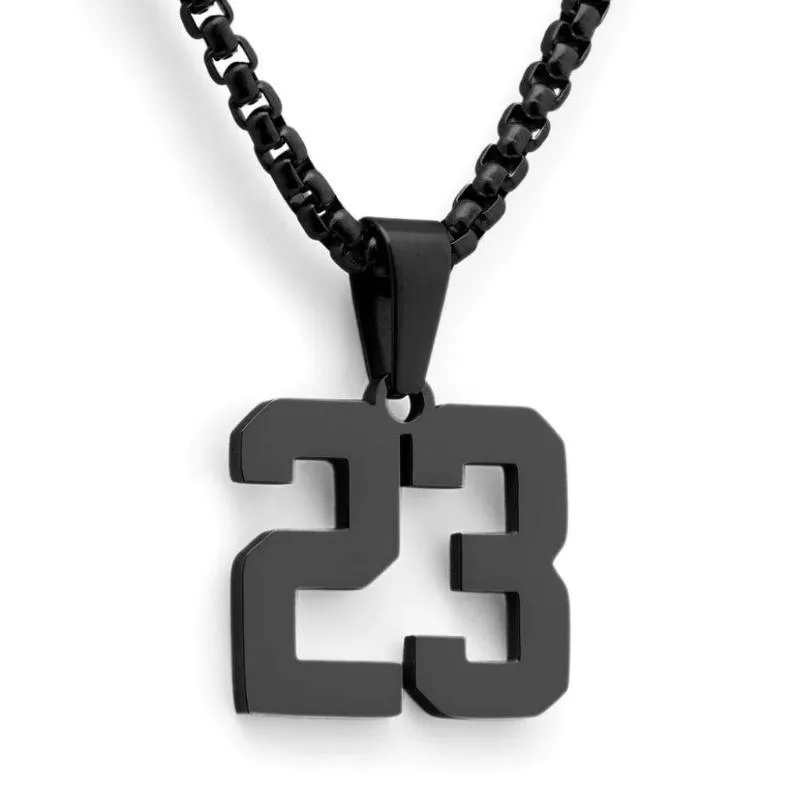 Personalized Number Pendant Athletic Jewelry – Stylish & Durable