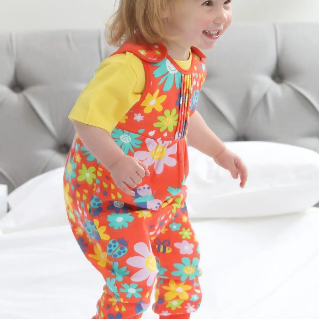Piccalilly Dungarees - Flower Power