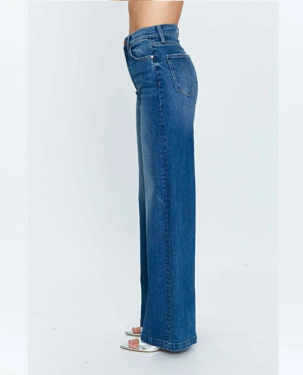 Pistola Jeans Lana Wide Leg in Cider