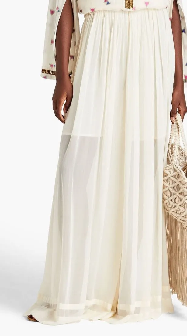 Pleated Wide Leg Pants
