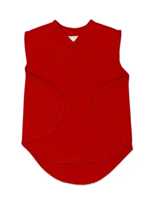 Premature Baby Incubator Vest - Red