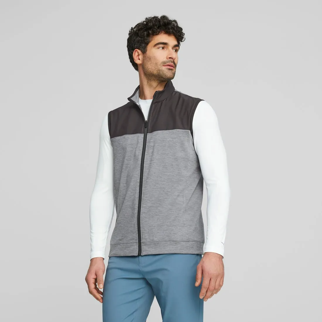 Puma Men's CLOUDSPUN Colorblock Golf Vest