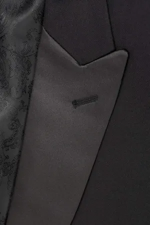 "Vermont" Black Tuxedo Jacket