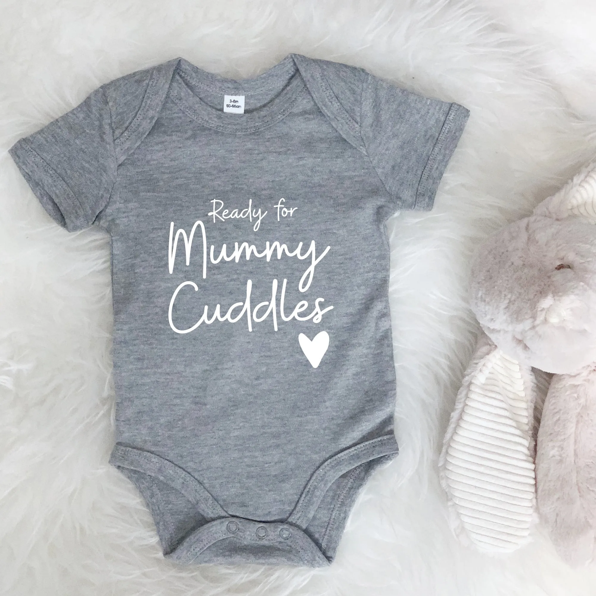 Ready For Mummy Cuddles. Mothers Day Babygrow