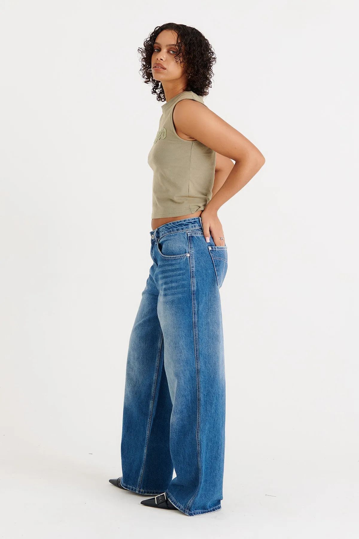 Release Jean Washed Denim