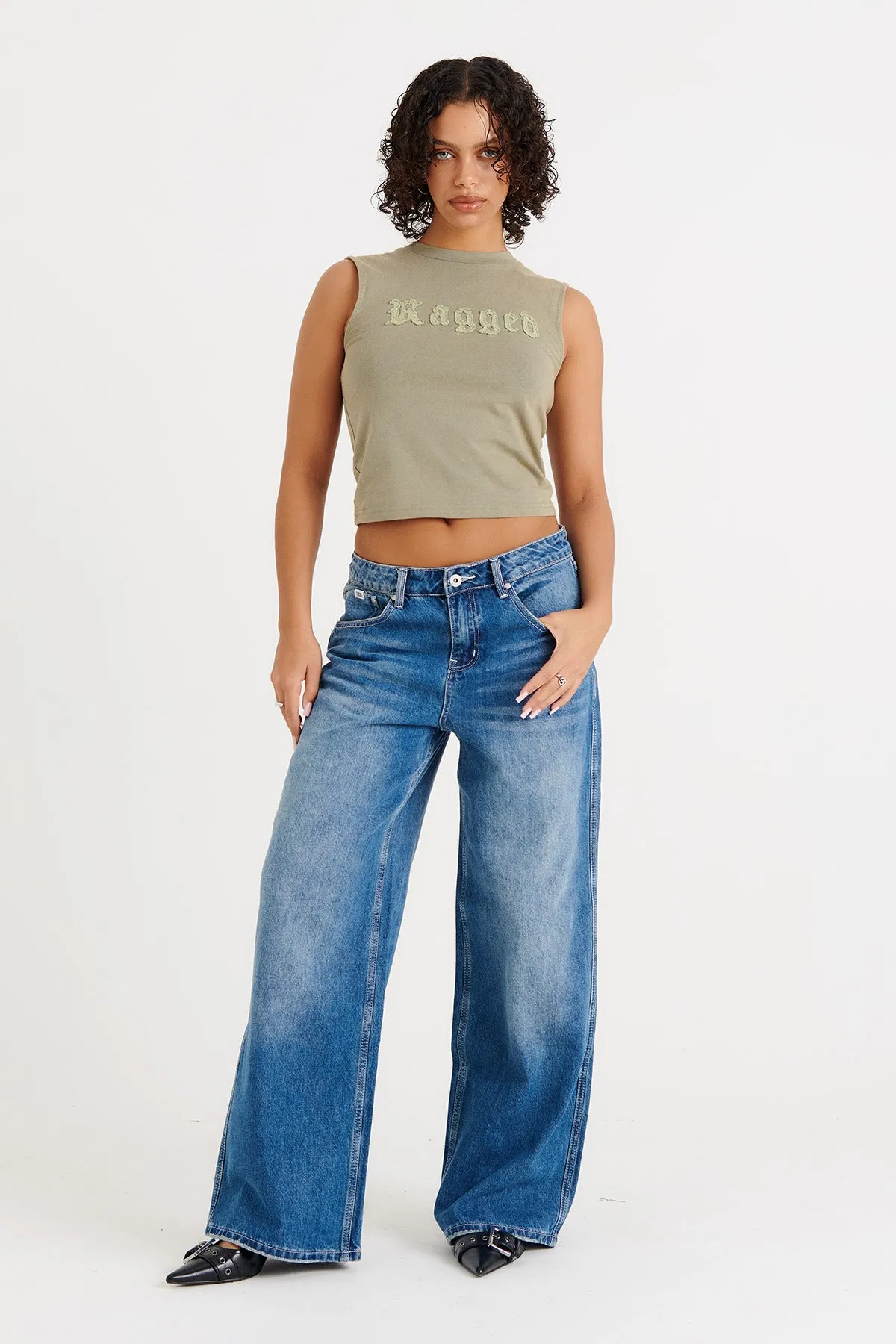 Release Jean Washed Denim