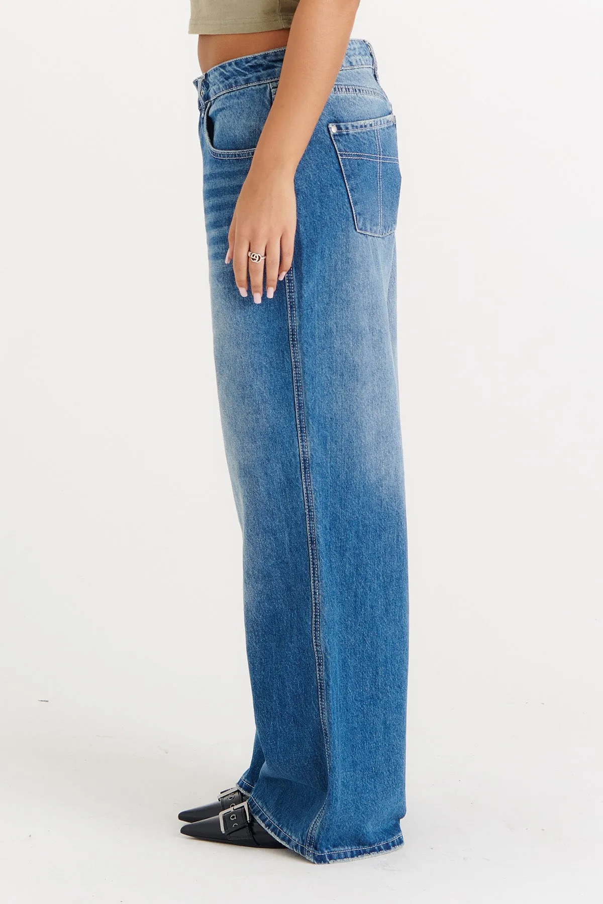 Release Jean Washed Denim