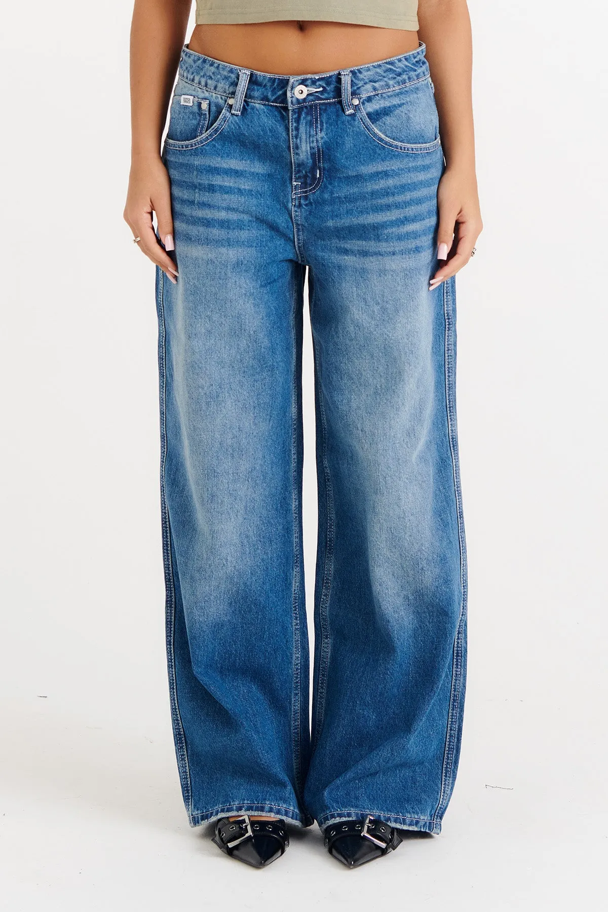Release Jean Washed Denim