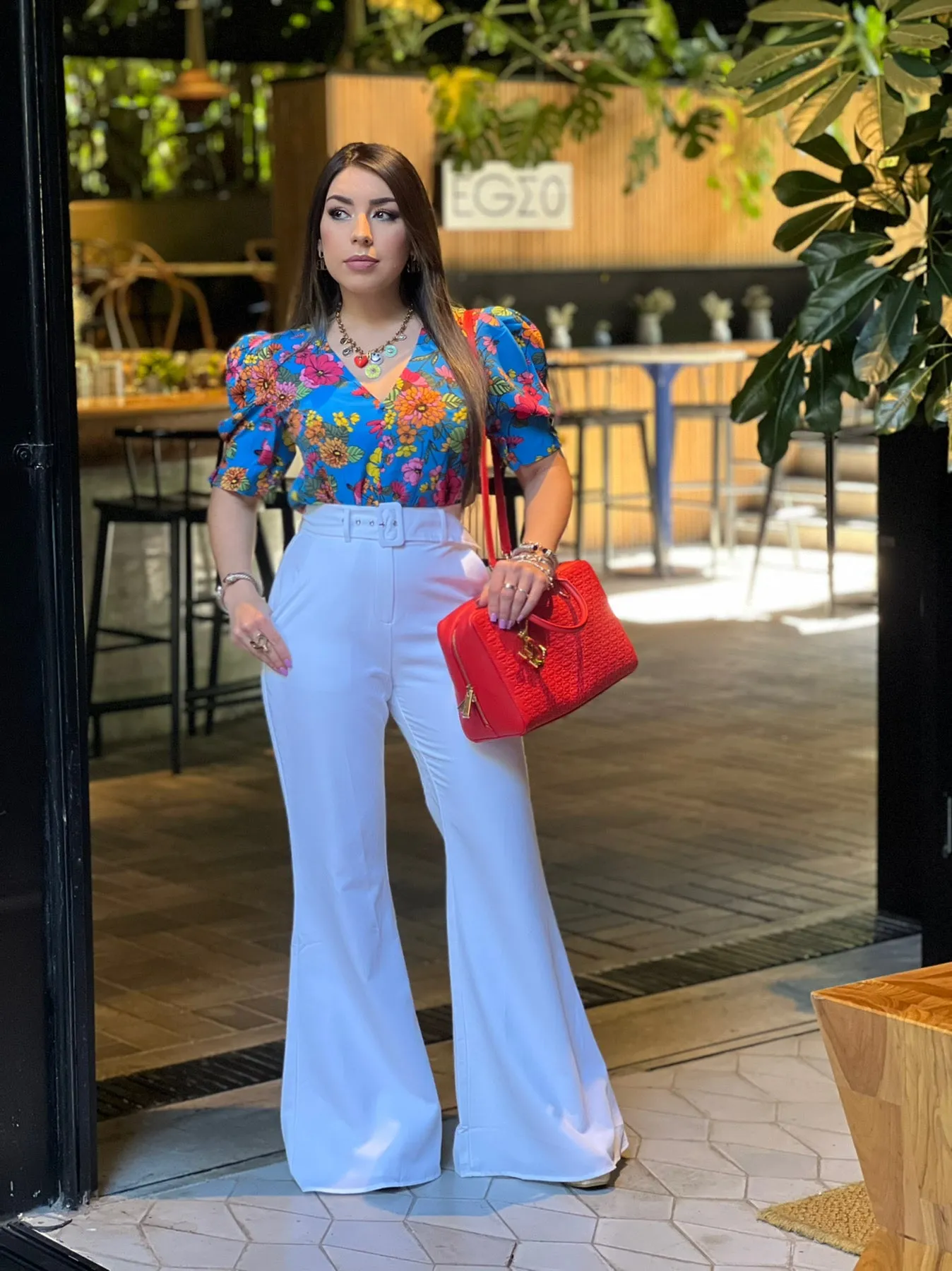 Retro Bell Bottom Pants