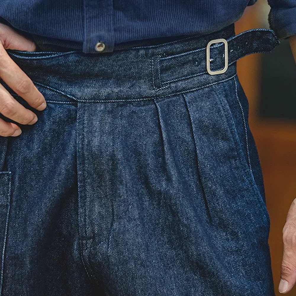Retro Workwear Washed Jeans